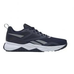 New 👍 Reebok NFX Trainer Men's Training 👞 Shoes Navy/Gray 🔔