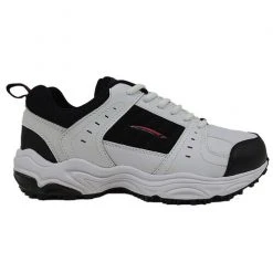 Top 10 😍 LA Gear Memory Fortitude Men's Wide Training 👞 Shoes White/Red/Black 🔥