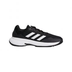 Best Pirce 🔥 Adidas GameCourt 2 Men's Court 👞 Shoes Black/White 🔔