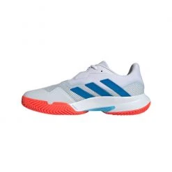 Best Sale 🧨 Adidas CourtJam Control Men's Court 👞 Shoes White/Blue 😀 -Northside Shop 5320 11183 0034 170 big 21