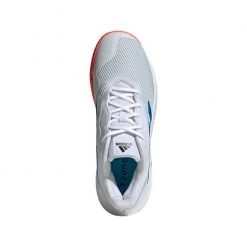 Best Sale 🧨 Adidas CourtJam Control Men's Court 👞 Shoes White/Blue 😀 -Northside Shop 5320 11183 0034 170 big 23