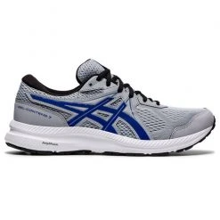 New 😍 ASICS Gel Contend 7 Men's Wide Running 👞 Shoes Gray/Blue 🛒