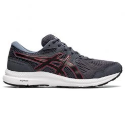Brand new ❤️ ASICS Gel Contend 7 Men's Running 👞 Shoes Gray/Red 🎁
