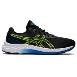 Outlet 😉 ASICS Gel Excite 9 Men's Running 👞 Shoes Black/Green 💯