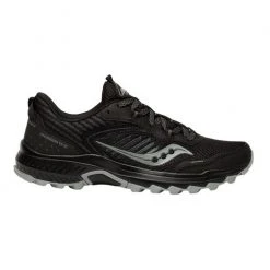 New 👍 Saucony Excursion TR15 Men's Running 👞 Shoes Black/Gray 🥰