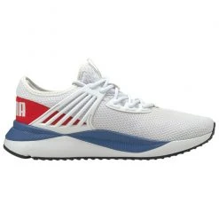 Flash Sale ⭐ Puma Pacer Future Classic Men's Running 👞 Shoes White/Red 👏