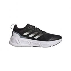 Deals 🔔 Adidas Questar Men's Running 👞 Shoes Black/White/Grey ✨
