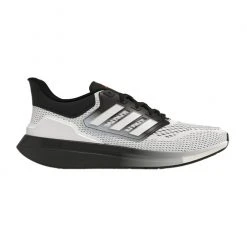 Deals 😍 Adidas EQ 21 Run Men's Running 👞 Shoes White/Silver ⌛