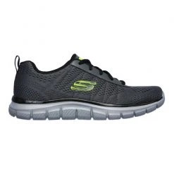 Deals ⌛ Skechers Track Moulton Men's Wide Running 👞 Shoes Gray/Black 🤩