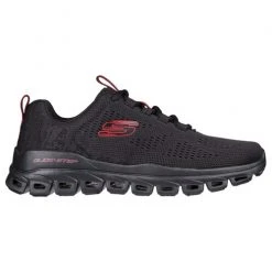 Top 10 😀 Skechers Glide-Step - Fasten UP Men's Wide Running 👞 Shoes Black/Red ✔️