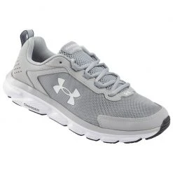 Coupon ⭐ Under Armour Charged Assert 9 Men's Running 👞 Shoes Gray/White 🔥