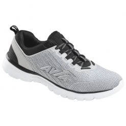 Coupon 🥰 Avia Avi-Factor Men's Running 👞 Shoes Silver/Black 🎁