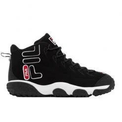 New ⌛ FILA Snake Dancer Men's 🏀 Basketball 👞 Shoes Black/Red/White 🔔