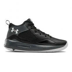 Best Sale 🧨 Under Armour Lockdown 5 Men's 🏀 Basketball 👞 Shoes Black/Gray 😀