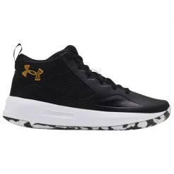 Promo 🧨 Under Armour Lockdown 5 Men's 🏀 Basketball 👞 Shoes Black/Gold 👏
