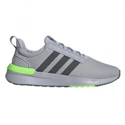Discount ⭐ Adidas Racer TR21 Men's Wide Lifestyle 👞 Shoes Silver Combo 💯