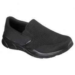 Flash Sale 😍 Skechers Equalizer 4.0 Triple Play Men's Lifestyle 👞 Shoes Black/Black 🔥