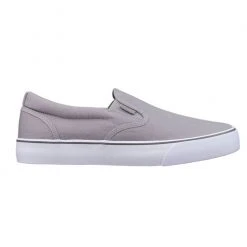 Hot Sale ⭐ Lugz Crown Slip-On Men's Skate 👞 Shoes Gray/White ⭐