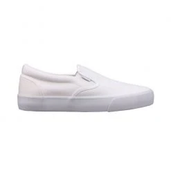 Budget 😍 Lugz Crown Slip-On Men's Skate 👞 Shoes White/White 👍