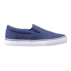 Cheap ⌛ Lugz Crown Slip-On Men's Skate 👞 Shoes Navy/White 🎉