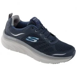 Best deal 🎉 Skechers D'Lux Walker Men's Walking 👞 Shoes Navy/Gray ⭐
