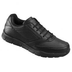 Discount ⭐ Skechers Nampa Slip-Resistant Men's Service 👞 Shoes Black 👍