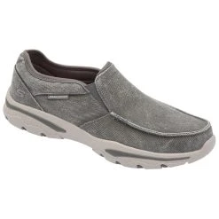 Best Sale 🔔 Skechers Creston Moseco Men's Casual 👞 Shoes Charcoal 🤩
