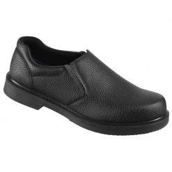 Promo 😀 Dr. Scholl's Garrett Slip Resistant Men's Wide Service 👞 Shoes Black 🌟