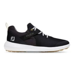 Coupon 🌟 FootJoy Men's Spikeless Mesh Flex Golf 👞 Shoes Black ⌛