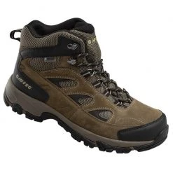 Hot Sale 🌟 HI-TEC Yosemite Mid Men's Waterproof Hiking 🥾 Boots Brown/Green ✨