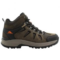Outlet ❤️ High Sierra Explorer Waterproof Men's Hiking 🥾 Boots Khaki Combo 🔔