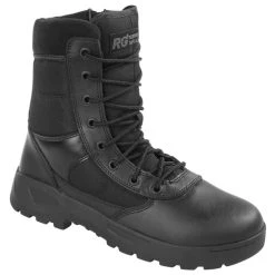 Best Pirce 😀 Response Gear Side-Zip II Men's Service 🥾 Boots Black Combo ✔️