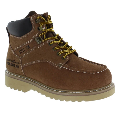 Brand new โค๏ธ Eddie Bauer Delta Steel Toe Men's Work ๐ฅพ Boots Dark Brown ๐ 1 Brand new โค๏ธ Eddie Bauer Delta Steel Toe Men's Work ๐ฅพ Boots Dark Brown ๐