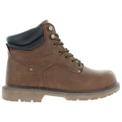 Flash Sale 🎉 Eddie Bauer Medford Steel Toe Men's Work 🥾 Boots Brown Combo 🛒