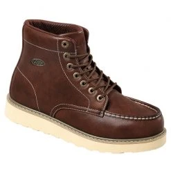 New ✔️ Lugz Cypress Men's Work 🥾 Boots Dark Brown 🎁