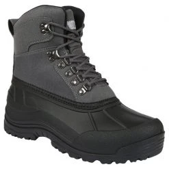 Cheap 😀 Northside Glacier Peak Men's Cold-Weather 🥾 Boots Gray/Black 😉