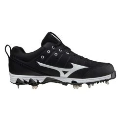 Buy 😍 Mizuno 9-Spike Ambition 2 Men's ⚾ Baseball Cleats Black/White 😍