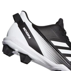 Best Pirce ✨ Adidas Icon 7 MID Men's ⚾ Baseball Cleats Black/White 🤩 -Northside Shop 5810 11183 0030 016 big 72
