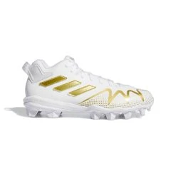 Best Sale 🎁 Adidas Freak Spark MD Team Men's Football Cleats White Gold 💯