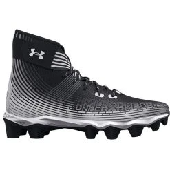 Best Pirce 😀 Under Armour Highlight Franchise RM Men's Football Cleats Black/White ⭐