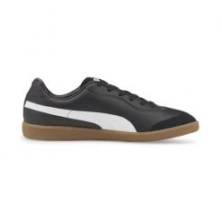 Outlet 😀 Puma King 21 IT Men's Indoor Soccer 👞 Shoes Black Combo ❤️
