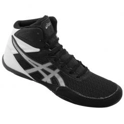 Deals 💯 ASICS Matflex 6 Men's Wrestling 👞 Shoes Black/Silver 👍