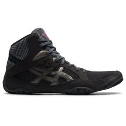 Wholesale 💯 ASICS Snapdown 3 Men's Wrestling 👞 Shoes Black Gunmetal 😀