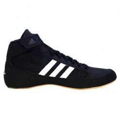 Brand new 🤩 Adidas HVC Men's Wrestling 👞 Shoes Black Combo 🔥