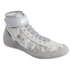 Brand new 🔔 Nike Speedsweep VII Camo Men's Wrestling 👞 Shoes Gray/White ✔️