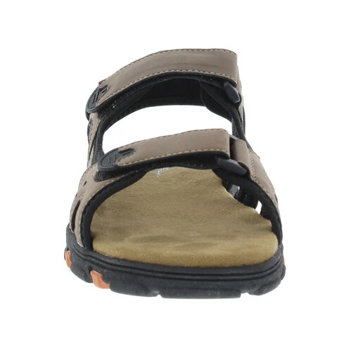 New 😉 Eddie Bauer Waldport Men's River 🩴 Sandals Dark Brown 👍 4 New 😉 Eddie Bauer Waldport Men's River 🩴 Sandals Dark Brown 👍 - Image 4