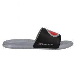 Top 10 ⭐ Champion Super Slide Combo 🩴 Sandals Black/Grey/Red 😉
