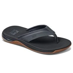 Wholesale 😍 Reef Anchor Men's Flip-Flop 🩴 Sandals Black 😀