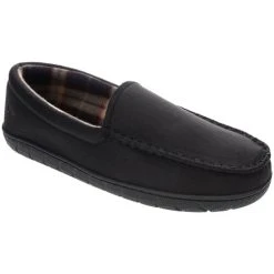 Discount 🧨 Dockers Moccasin Men's Slippers Black 🌟
